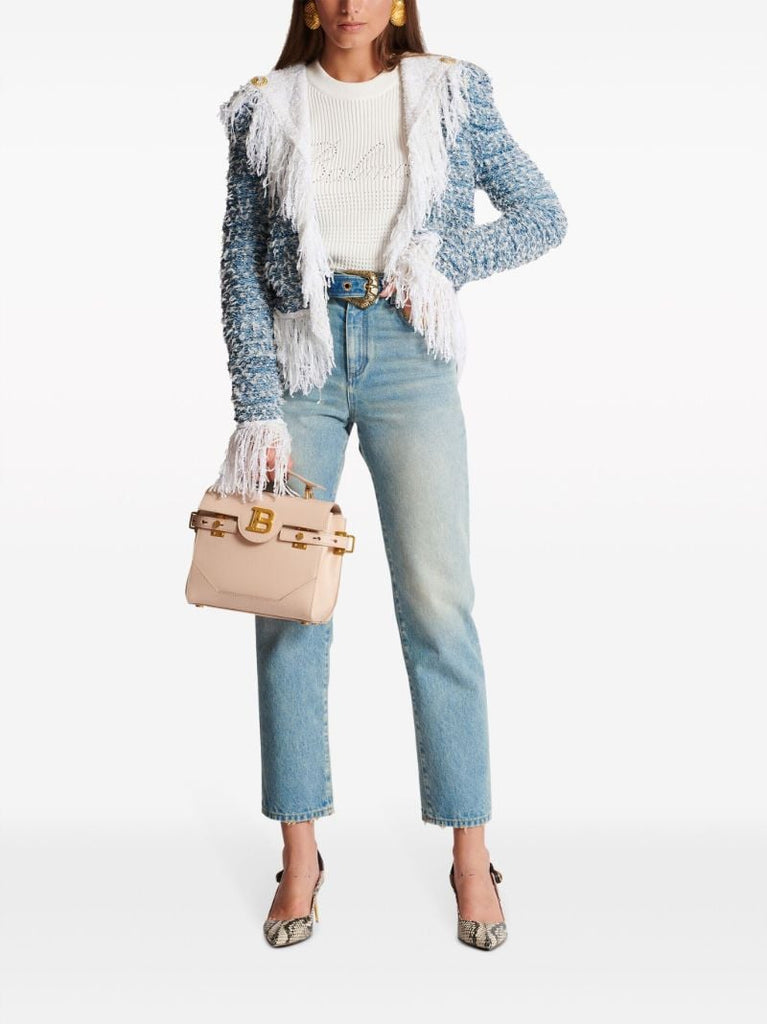 Neutral B-buzz 23 Leather Shoulder Bag