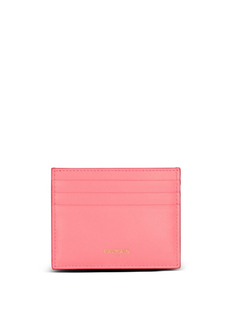 Pink B-buzz Leather Card Holder