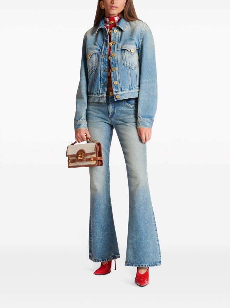 Blue Washed Denim Jacket