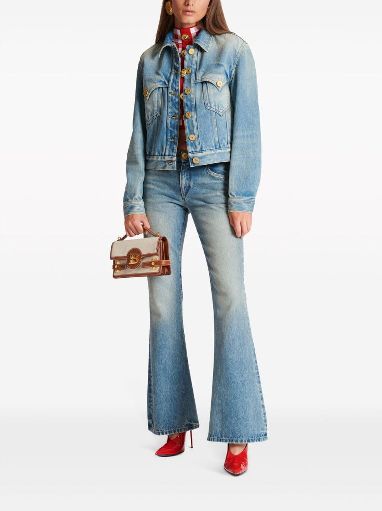 Blue Washed Denim Jacket