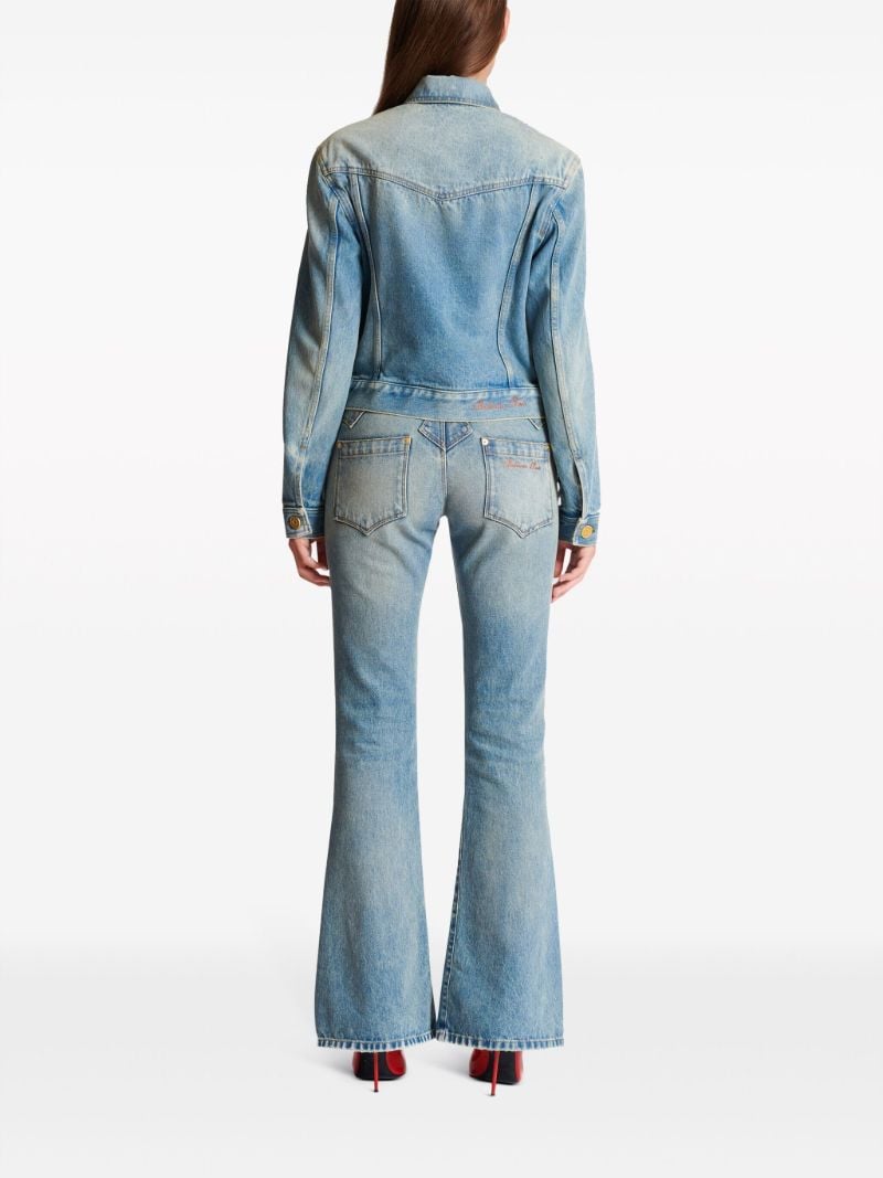 Blue Washed Denim Jacket