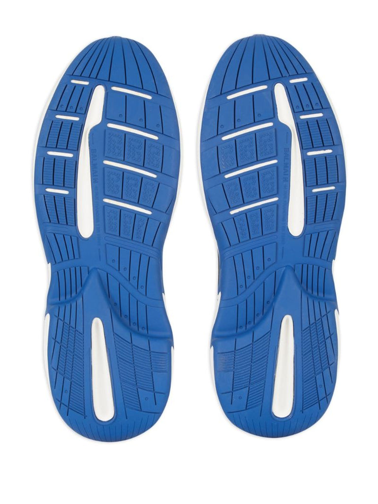 White Run-row Panelled Sneakers