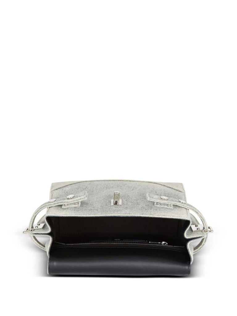 Grey B-buzz 23 Denim Shoulder Bag