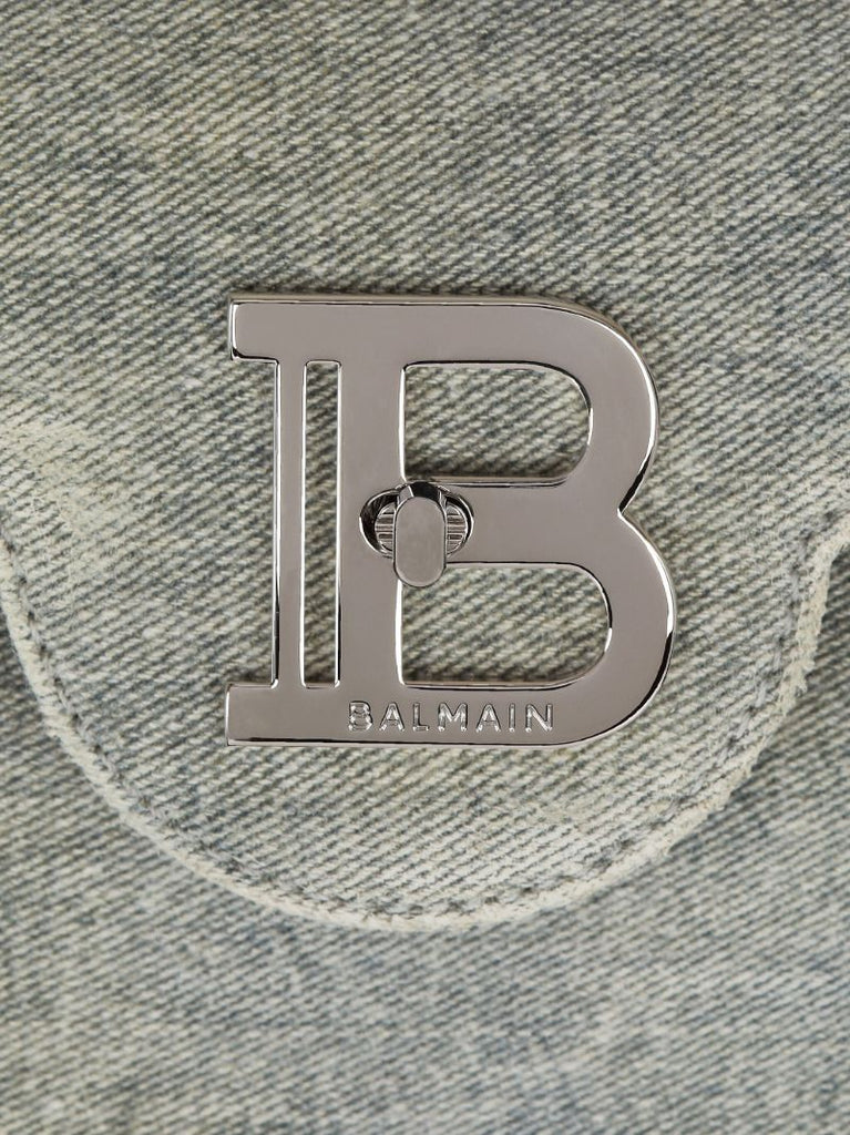 Grey B-buzz 23 Denim Shoulder Bag