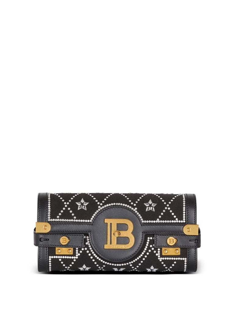 Black B-buzz 23 Crystal-embellished Clutch Bag