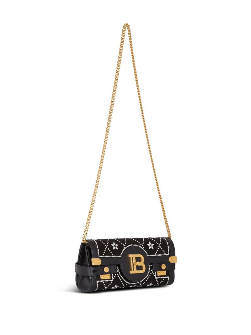 Black B-buzz 23 Crystal-embellished Clutch Bag