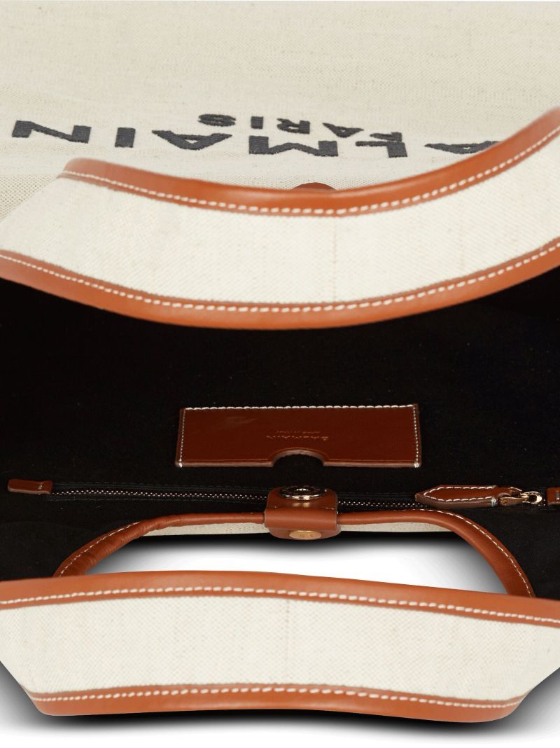Neutral B-army Grocery Tote Bag