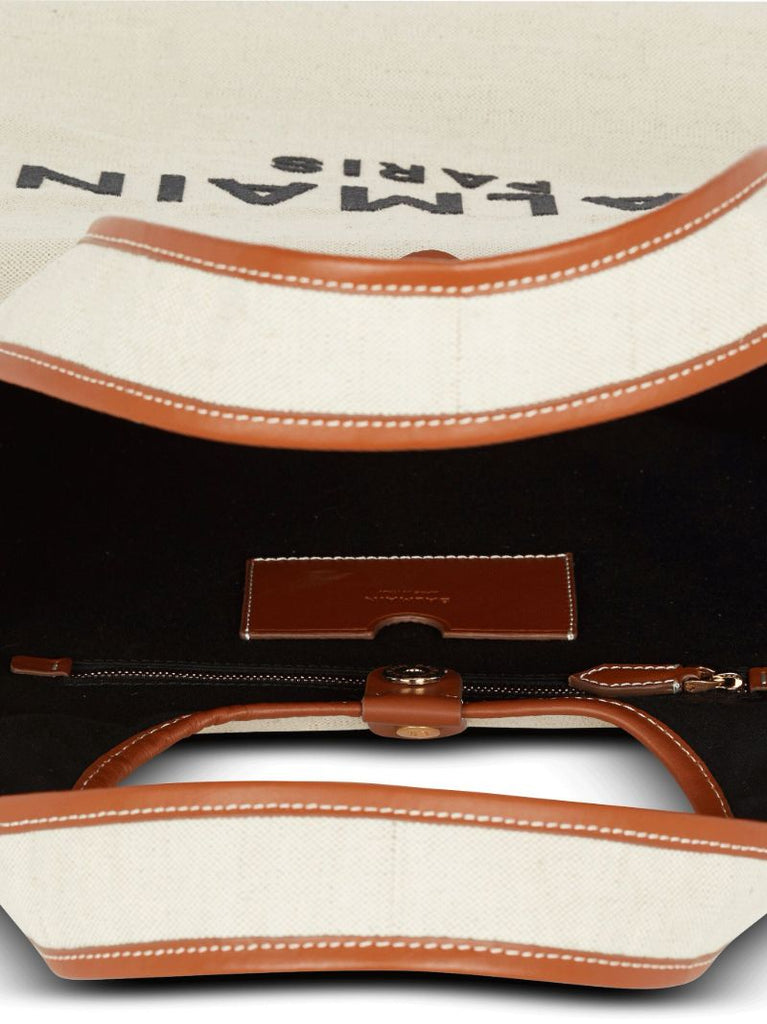 Neutral B-army Grocery Tote Bag