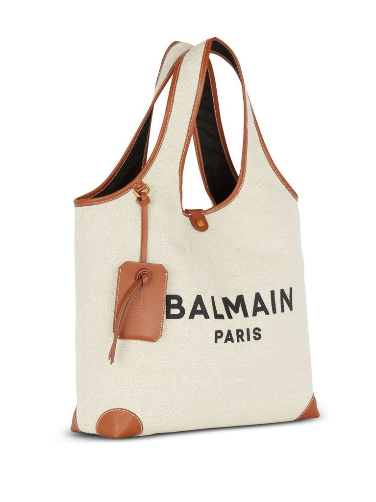 Neutral B-army Grocery Tote Bag