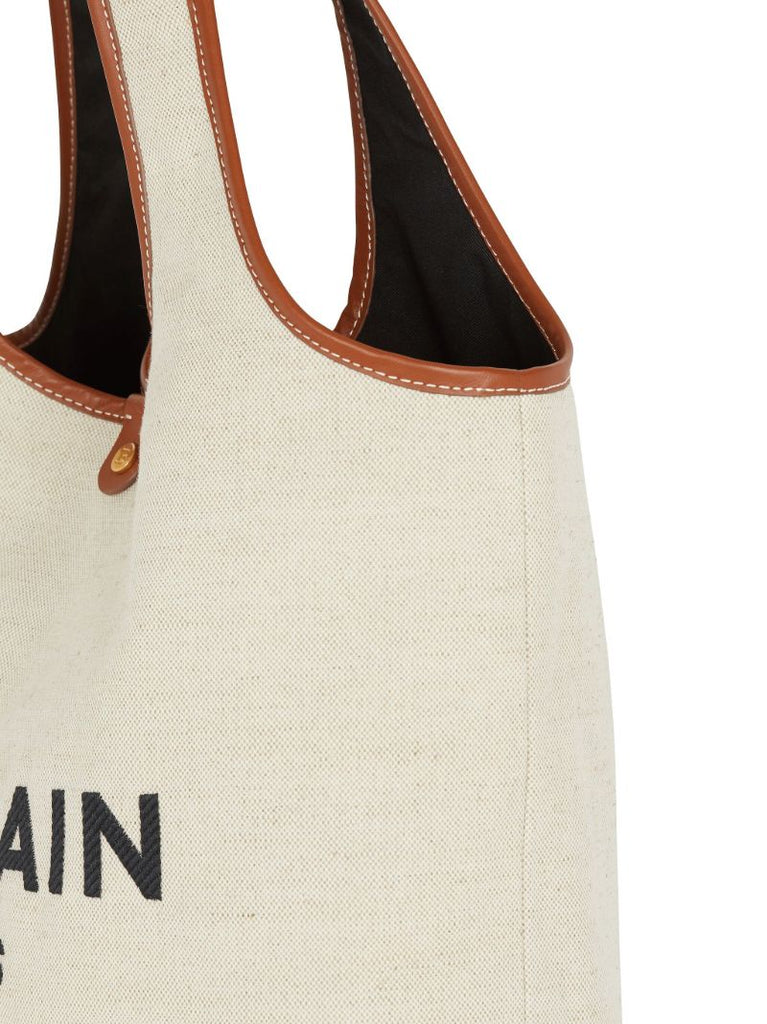 Neutral B-army Grocery Tote Bag