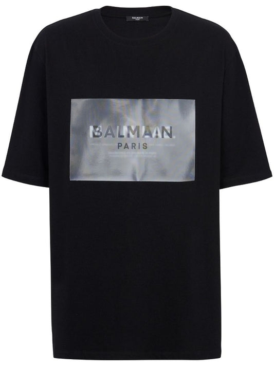 Black Main Lab Holographic T-shirt