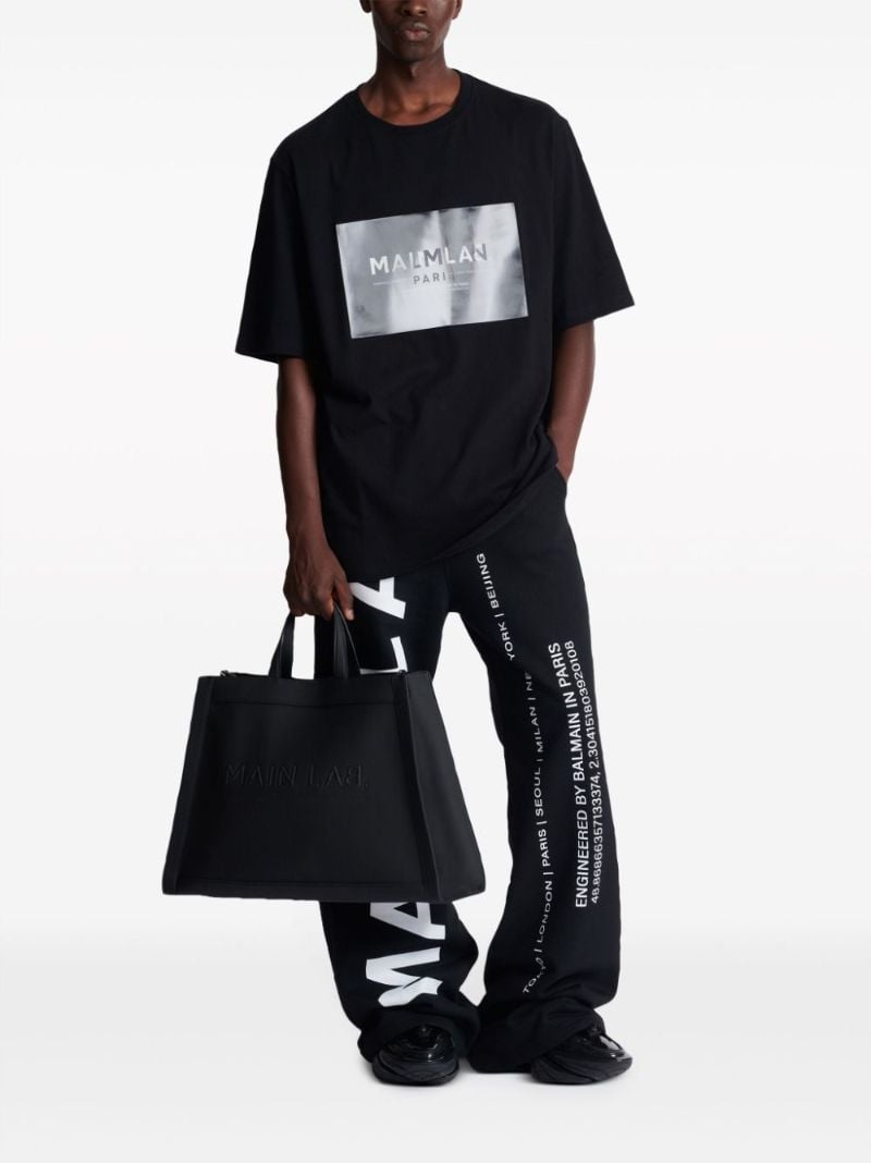 Black Main Lab Holographic T-shirt