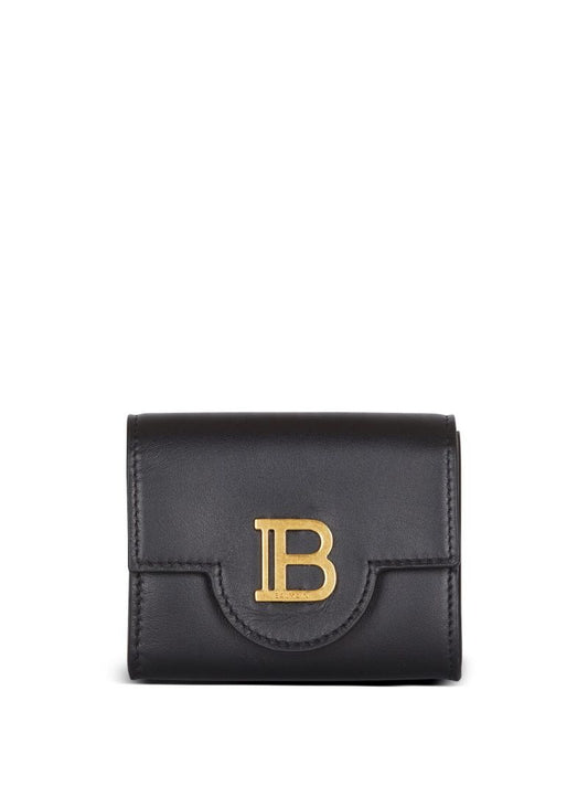 Black B-buzz Leather Wallet