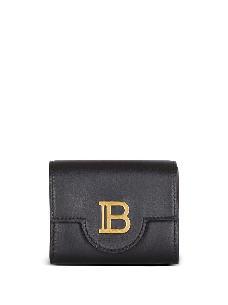 Black B-buzz Leather Wallet