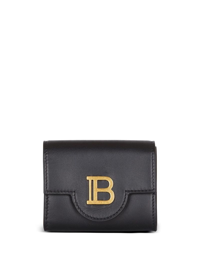 Black B-buzz Leather Wallet