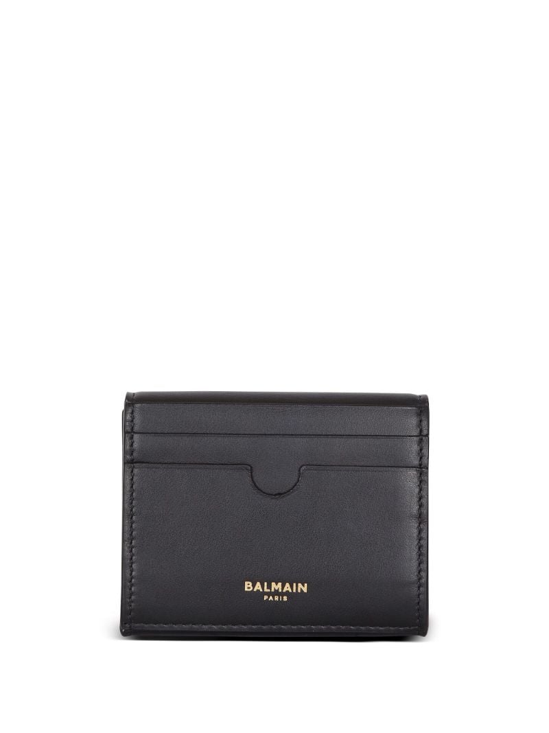 Black B-buzz Leather Wallet