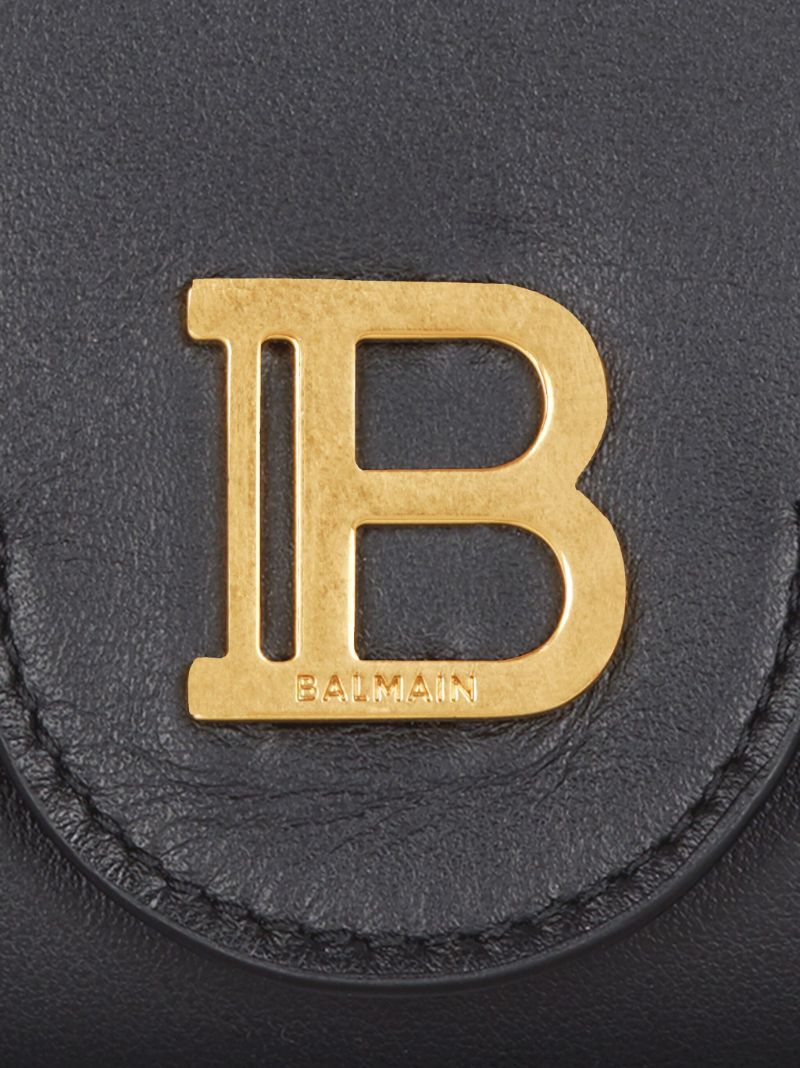 Black B-buzz Leather Wallet