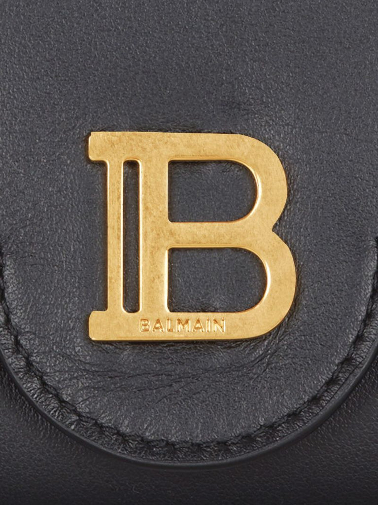 Black B-buzz Leather Wallet