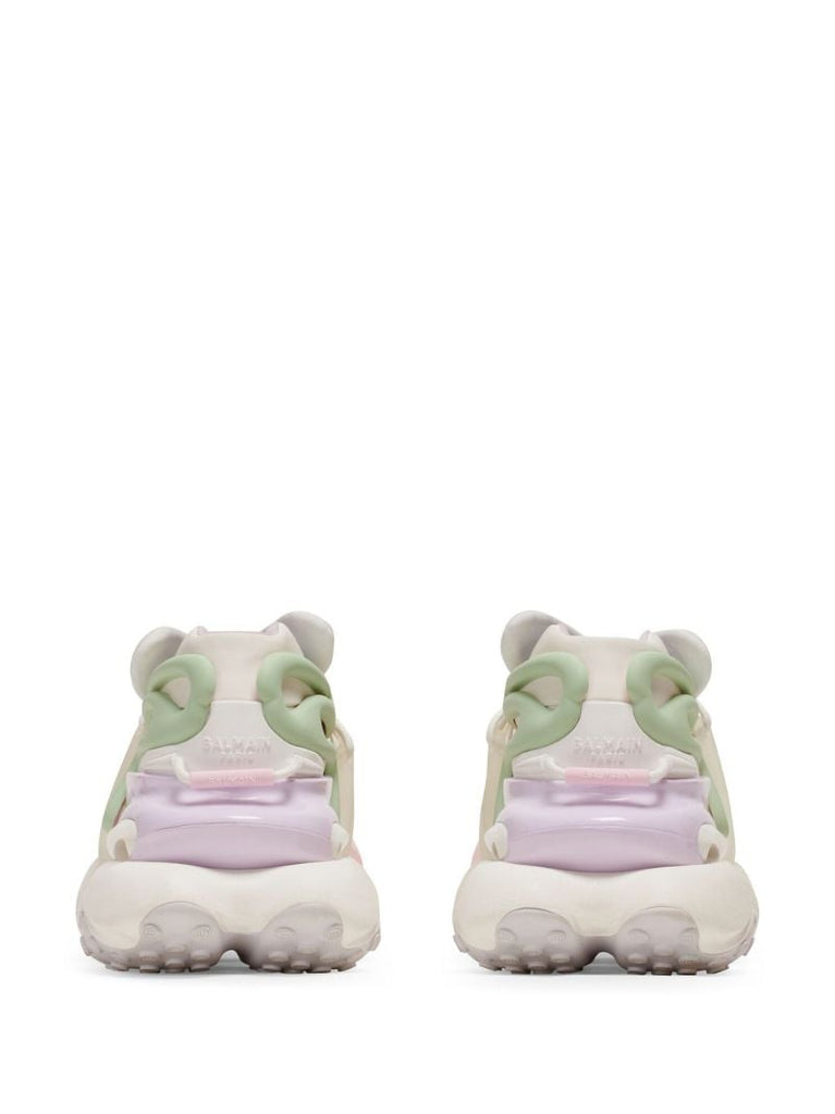 Pink Unicorn Panelled Sneakers