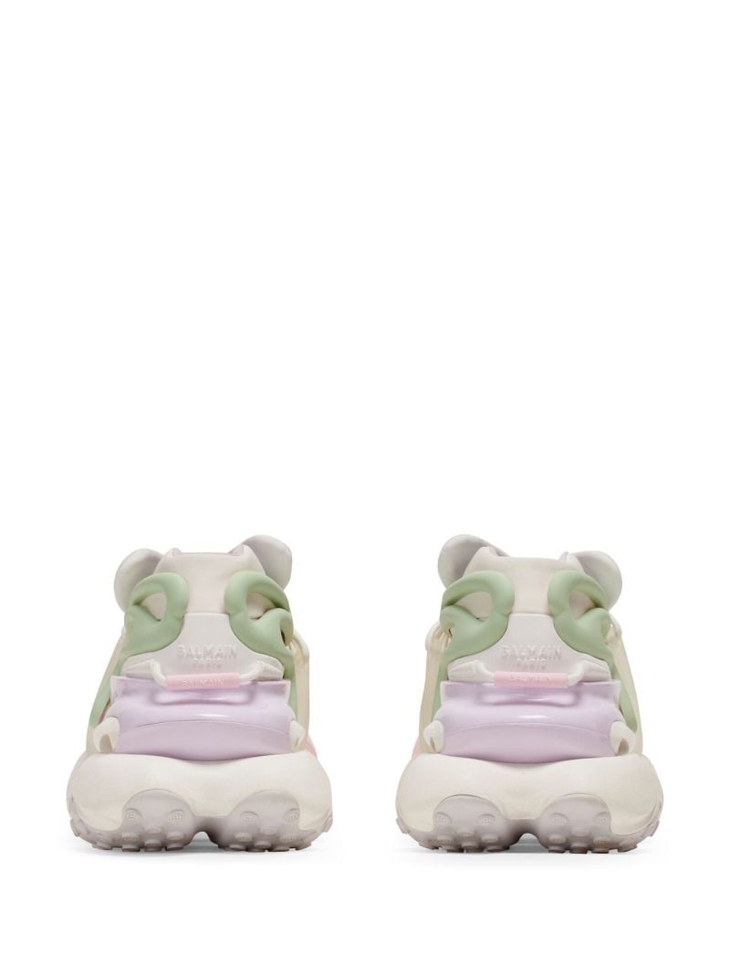 Pink Unicorn Panelled Sneakers