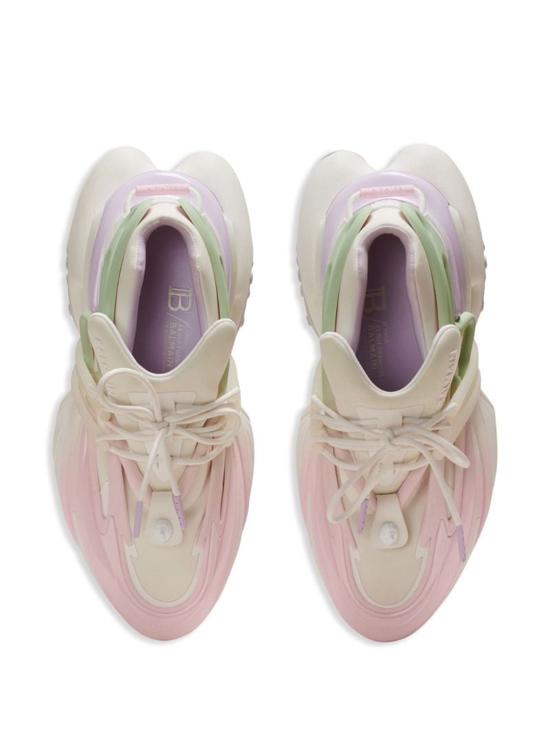 Pink Unicorn Panelled Sneakers