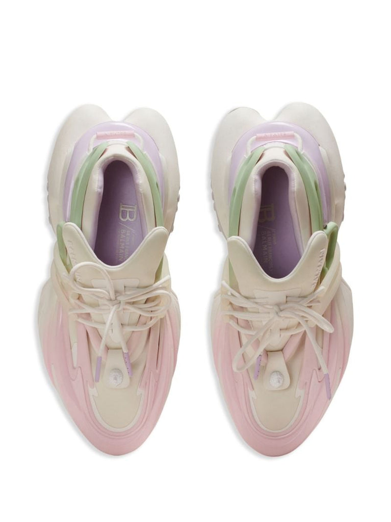 Pink Unicorn Panelled Sneakers
