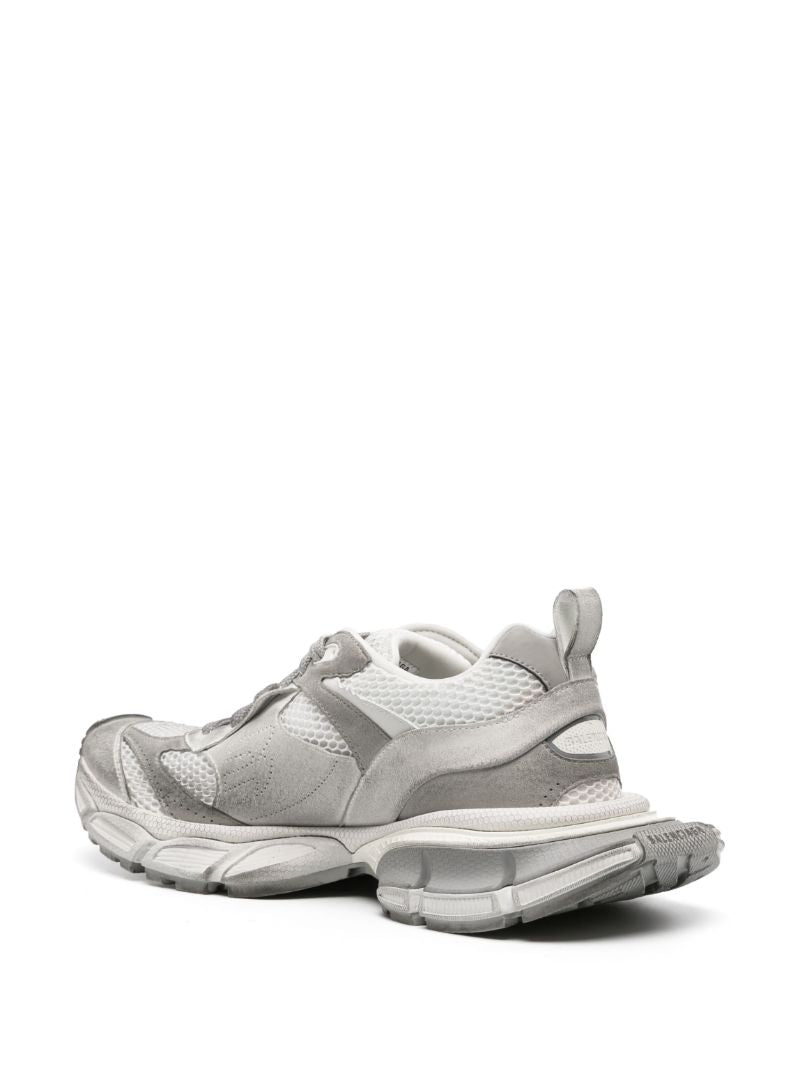 Grey 3xl Panelled Sneakers