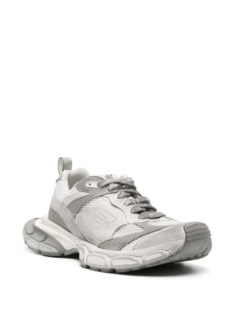 Grey 3xl Panelled Sneakers