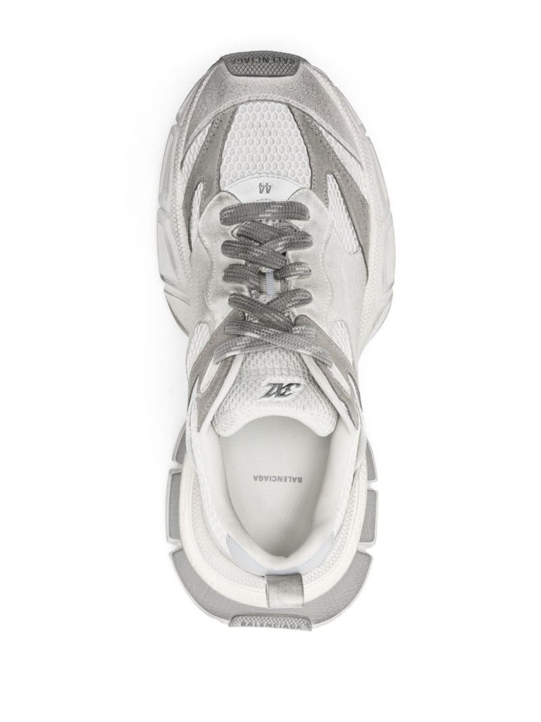 Grey 3xl Panelled Sneakers