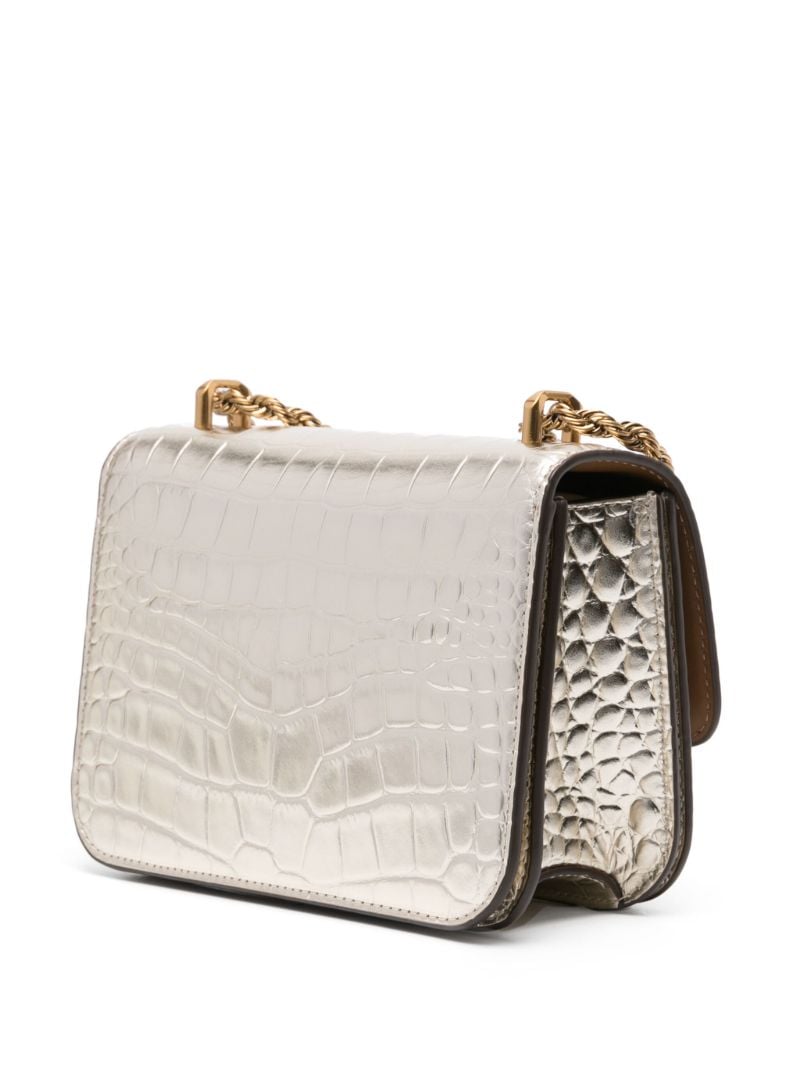 Gold Small Eleanor Shoulder Bag
