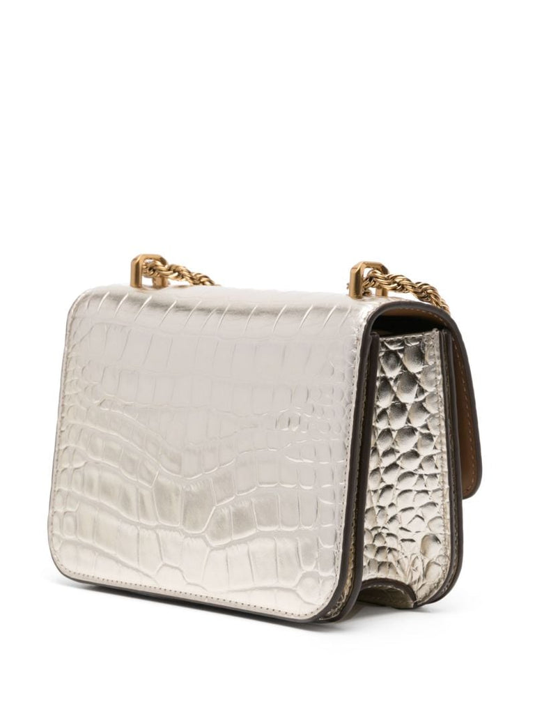 Gold Small Eleanor Shoulder Bag