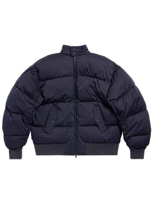 Blue Harrington Puffer Jacket