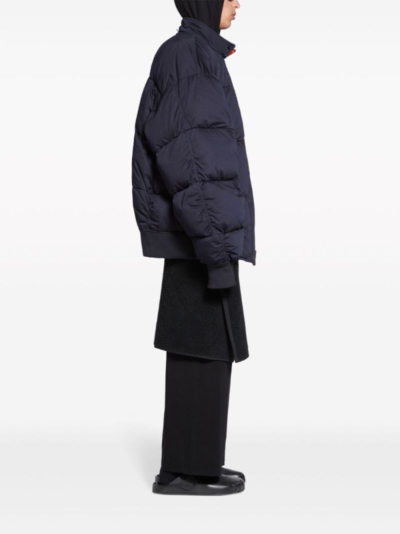 Blue Harrington Puffer Jacket
