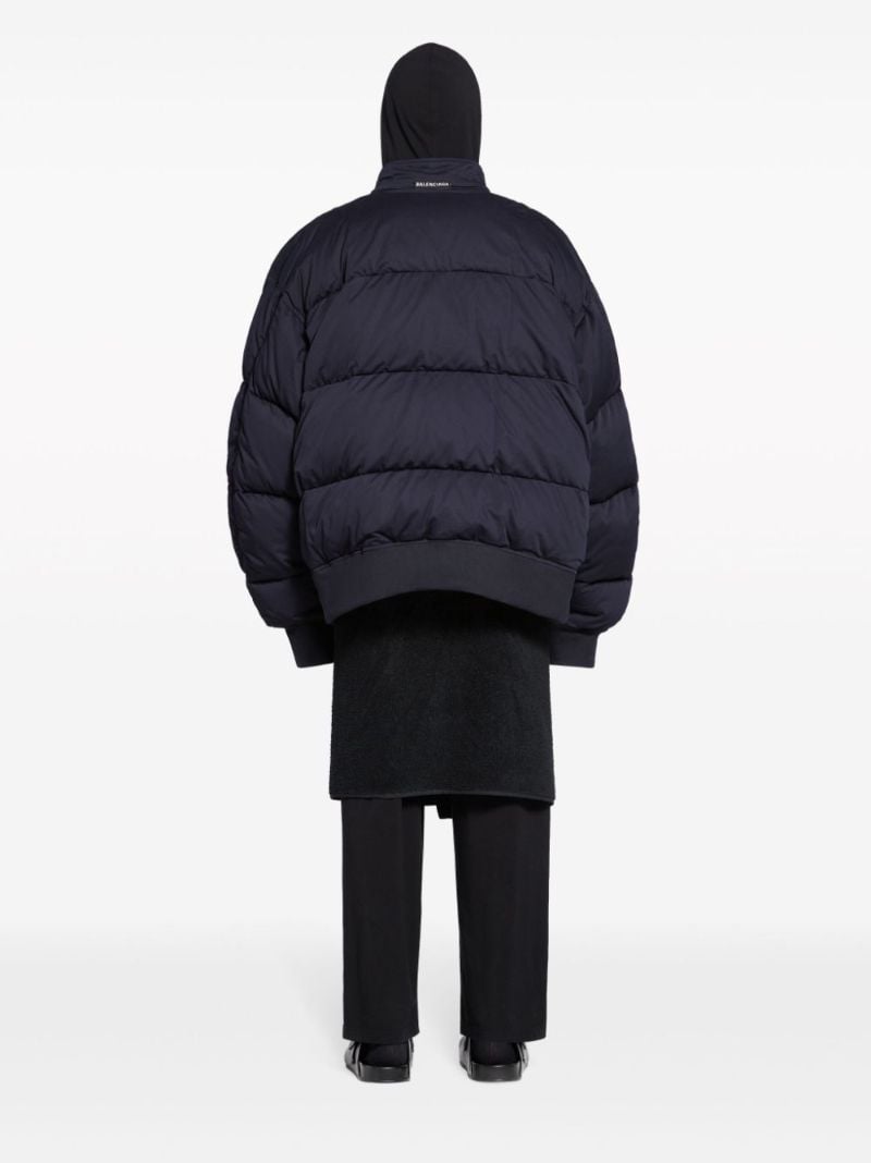 Blue Harrington Puffer Jacket