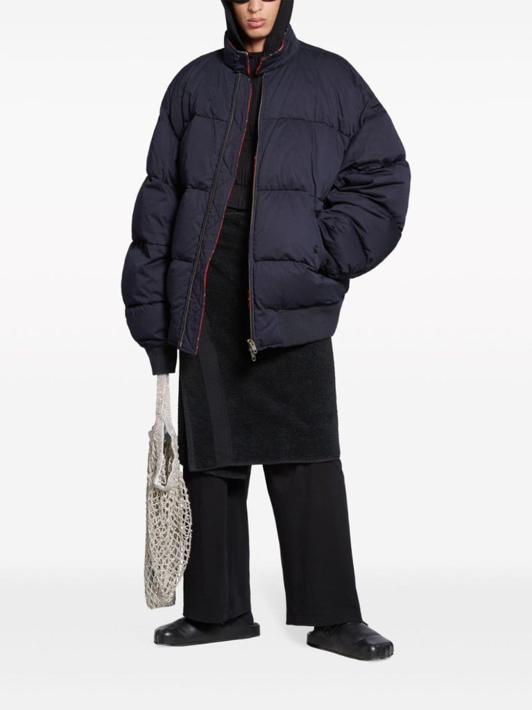 Blue Harrington Puffer Jacket