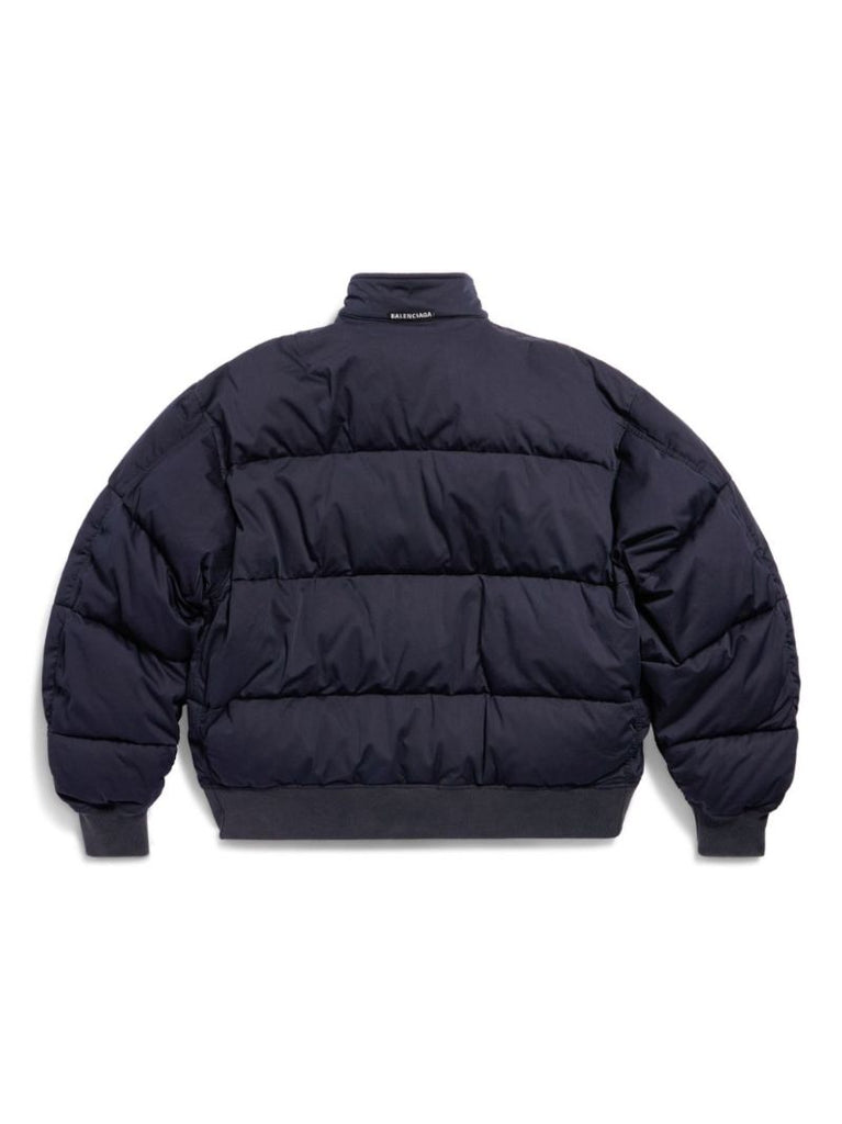 Blue Harrington Puffer Jacket