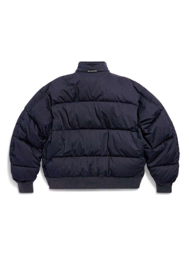 Blue Harrington Puffer Jacket