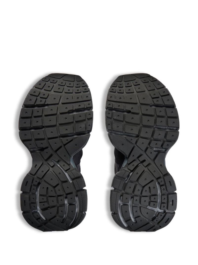 Grey 3xl Panelled Sneakers
