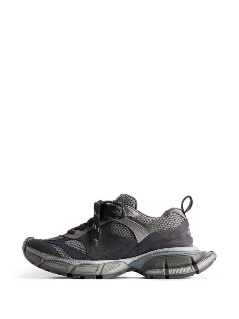 Grey 3xl Panelled Sneakers