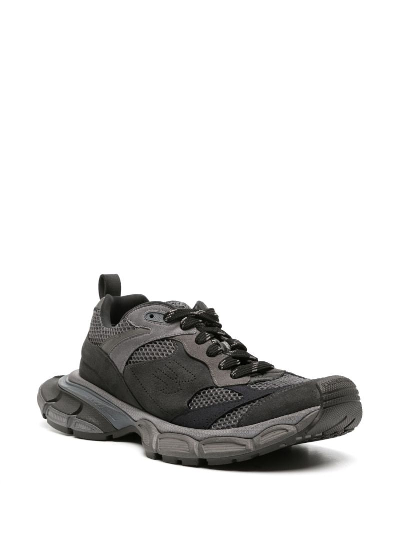 Grey 3xl Panelled Sneakers
