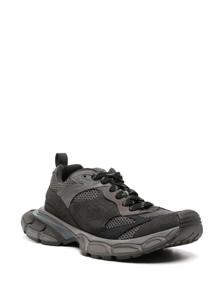 Grey 3xl Panelled Sneakers