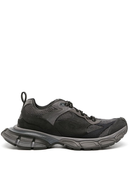 Grey 3xl Panelled Sneakers