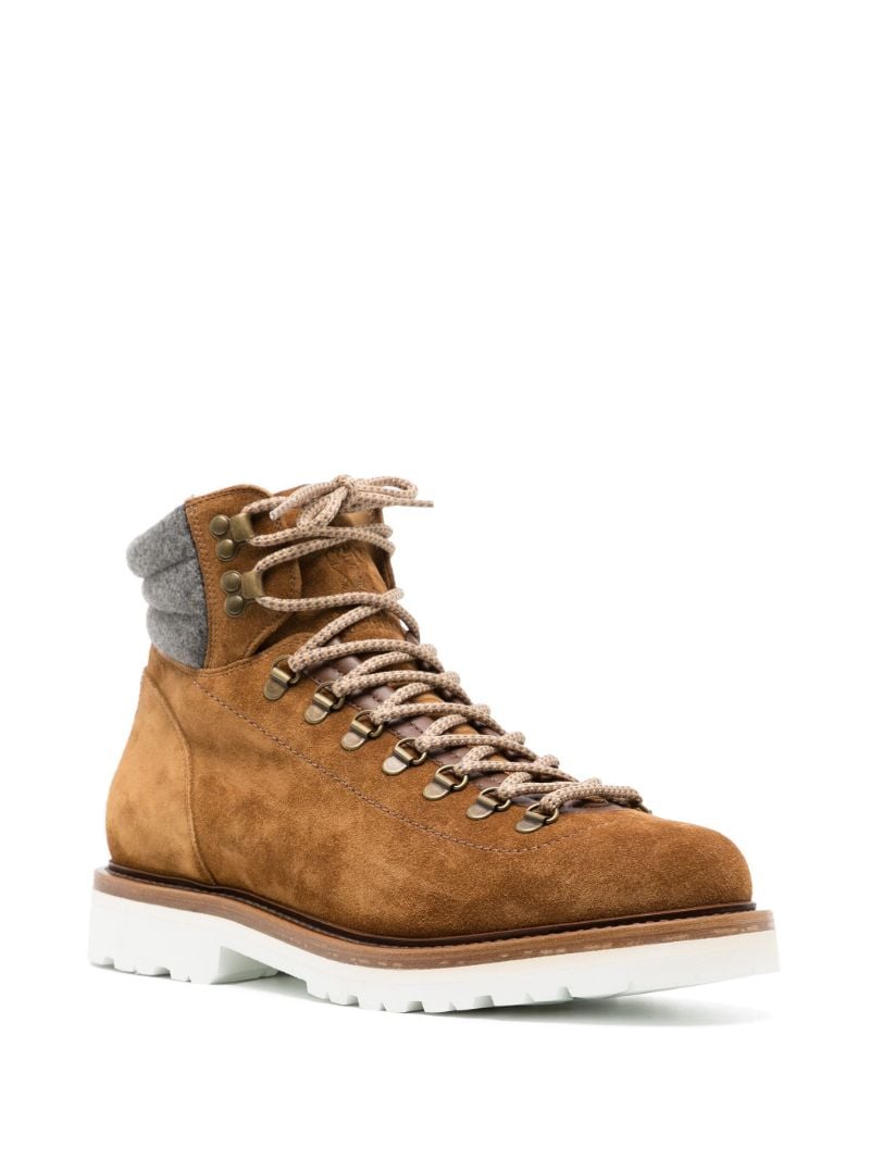 Brown Suede Ankle Boots