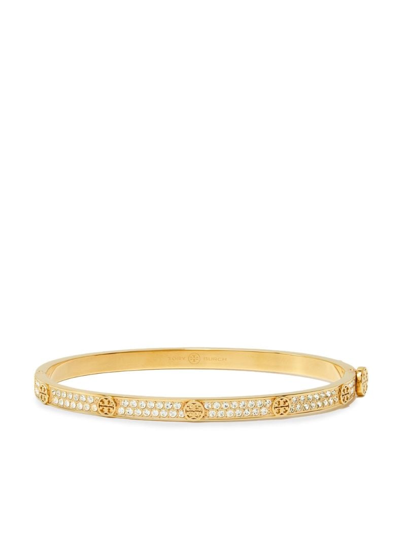 Gold-tone Miller Stud Crystal Bracelet
