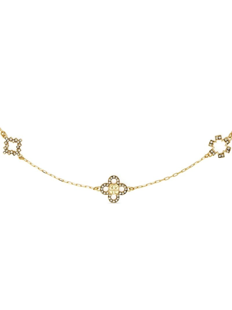 18k Yellow Gold-plated Kira Clover Necklace