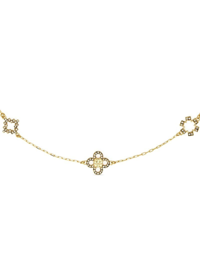 18k Yellow Gold-plated Kira Clover Necklace