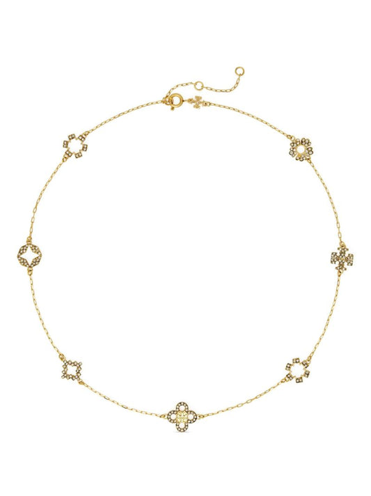 18k Yellow Gold-plated Kira Clover Necklace