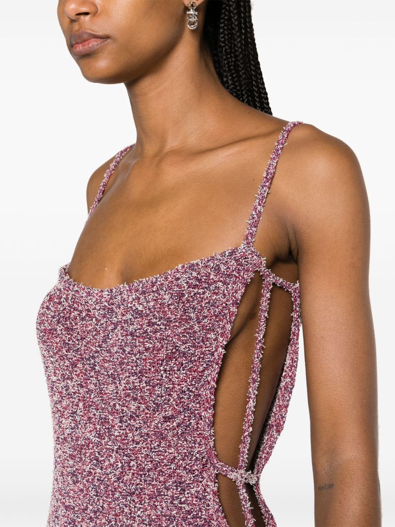 Pink Charlie Knitted Maxi Dress