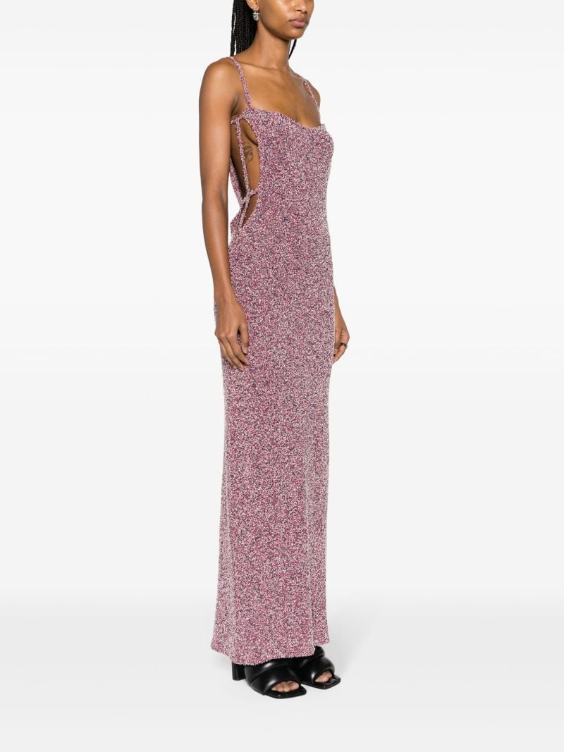 Pink Charlie Knitted Maxi Dress