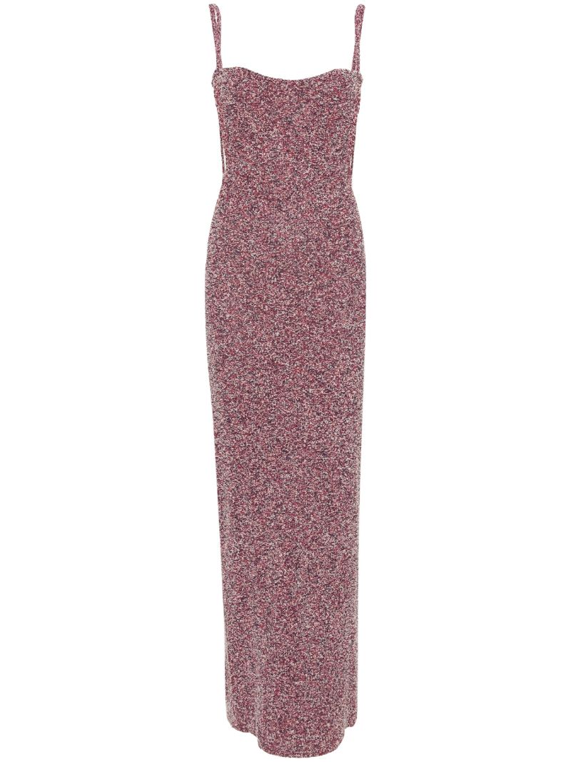 Pink Charlie Knitted Maxi Dress